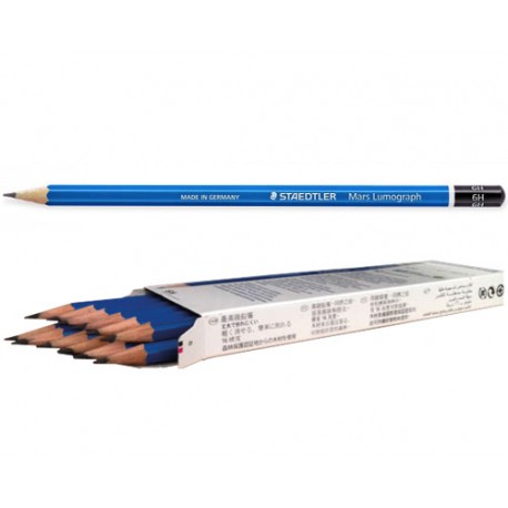 STAEDTLER Mars Lumograph 100 6H 1s