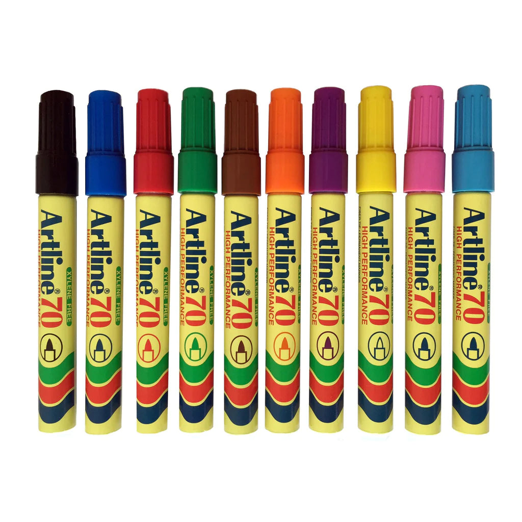 ARTLINE Permanent Marker 70 10 Col/Set