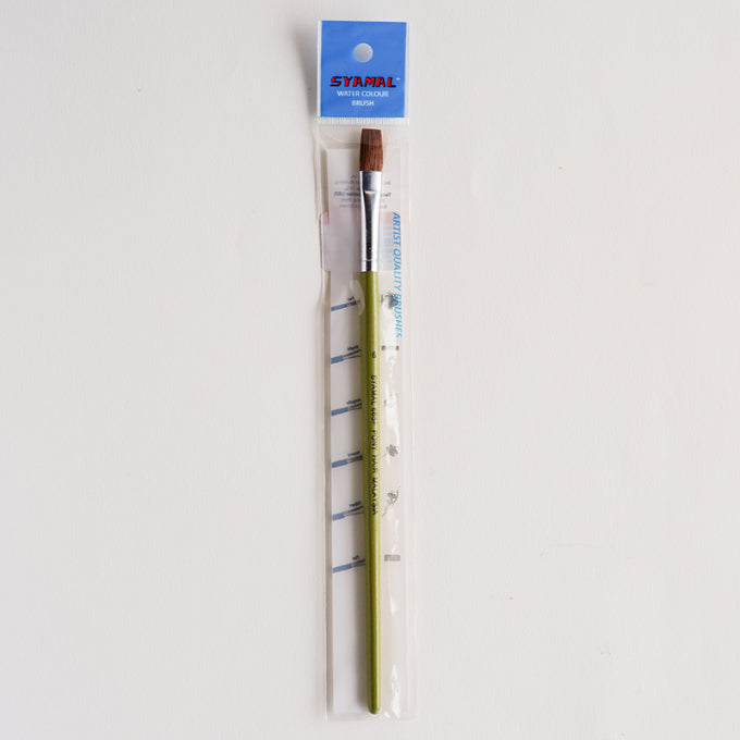 SYAMAL Brush 665F Watercolour Pony Hair Flat-6
