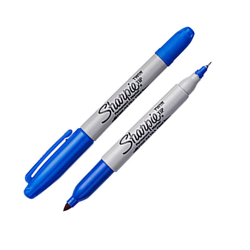 SHARPIE Twin Tip Marker-Blue