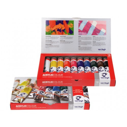 TALENS Van Gogh Acrylic Col Basic Set 10x40ml