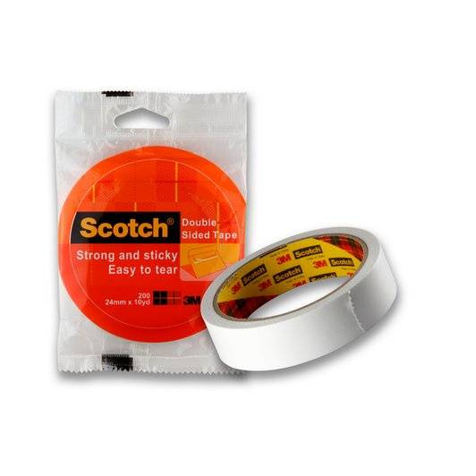 3M Scotch Tape 200 Double-Sided 6mmX10yds