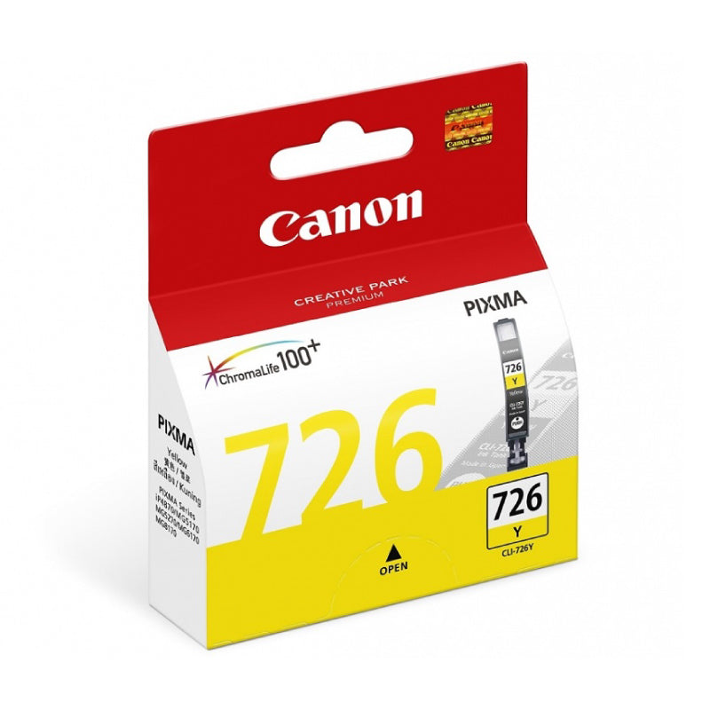 CANON Ink Cartridge CLI-726 Yellow 9ml Default Title