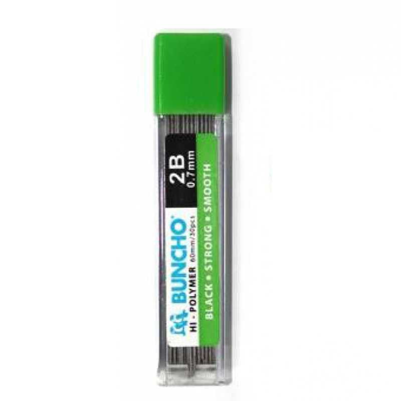 BUNCHO Pencil Lead 2B 0.7mm 1s