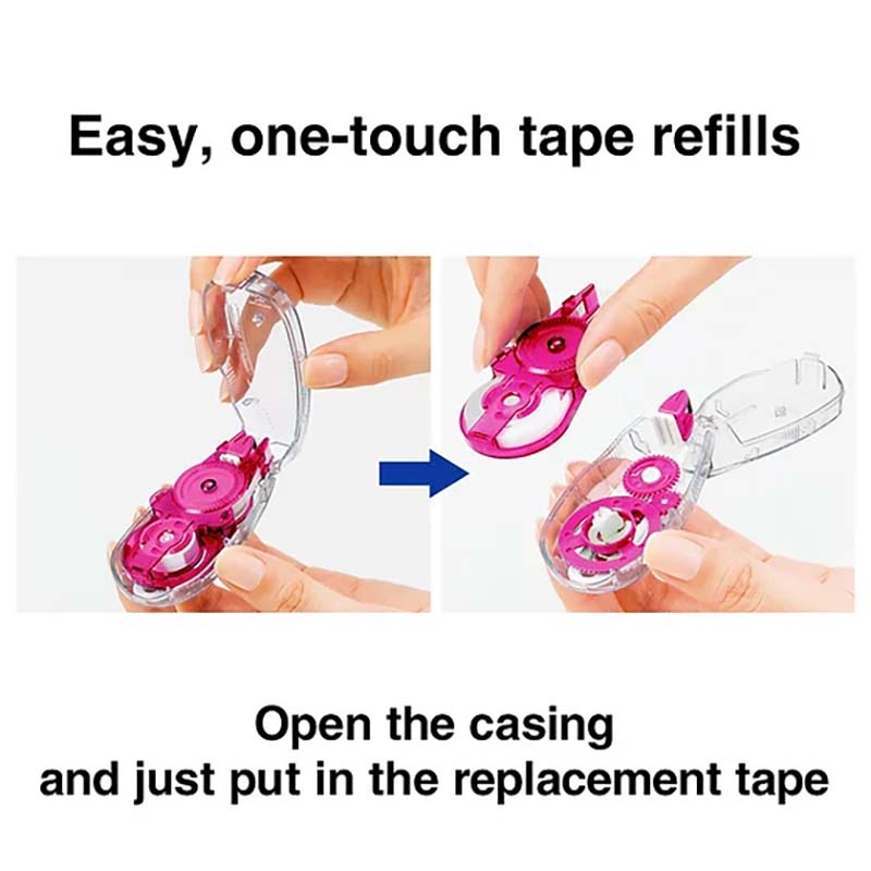 PLUS Whiper Slide CTape+Refill WH 016NR Blue Default Title