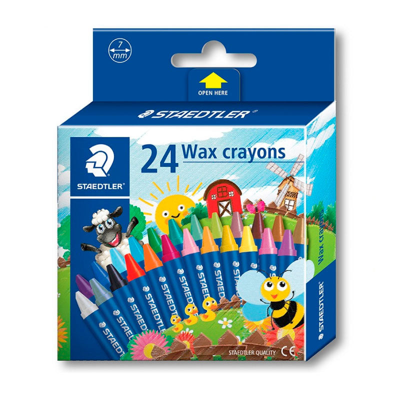 STAEDTLER Wax Crayon 2200 24s