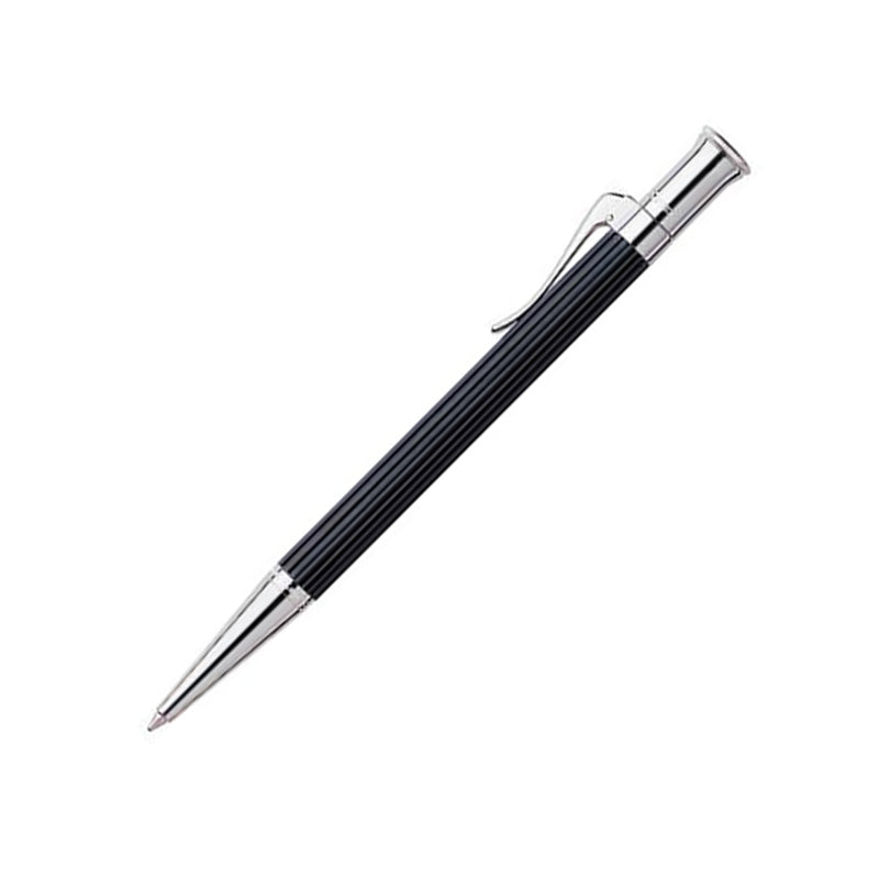 GRAF VON FABER CASTELL Classic Ebony/Platinum Ball Pen