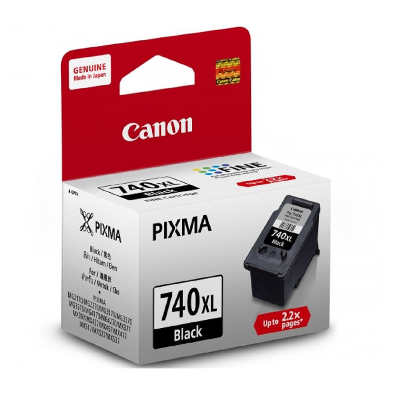 CANON Ink Cartridge PG-740XL Black 14ml Default Title
