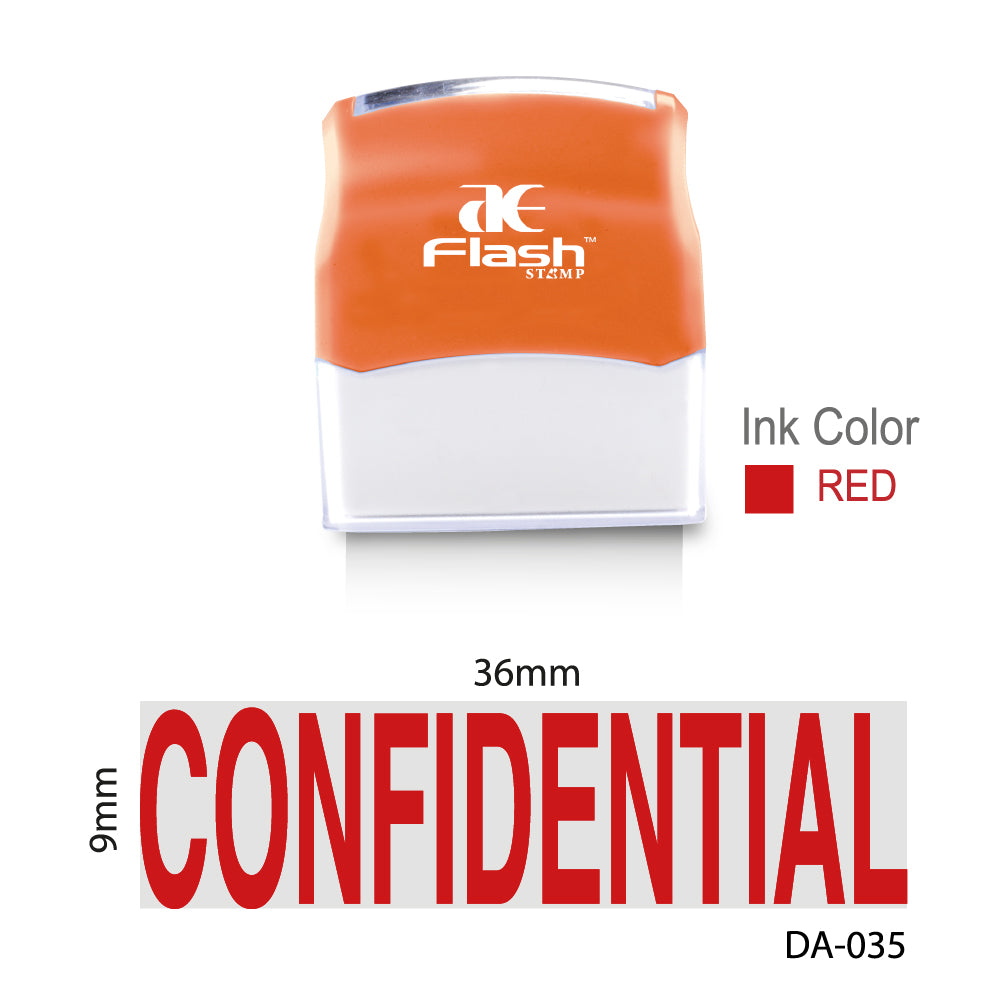 AE Stock Stamp DA-035N Confidential Default Title