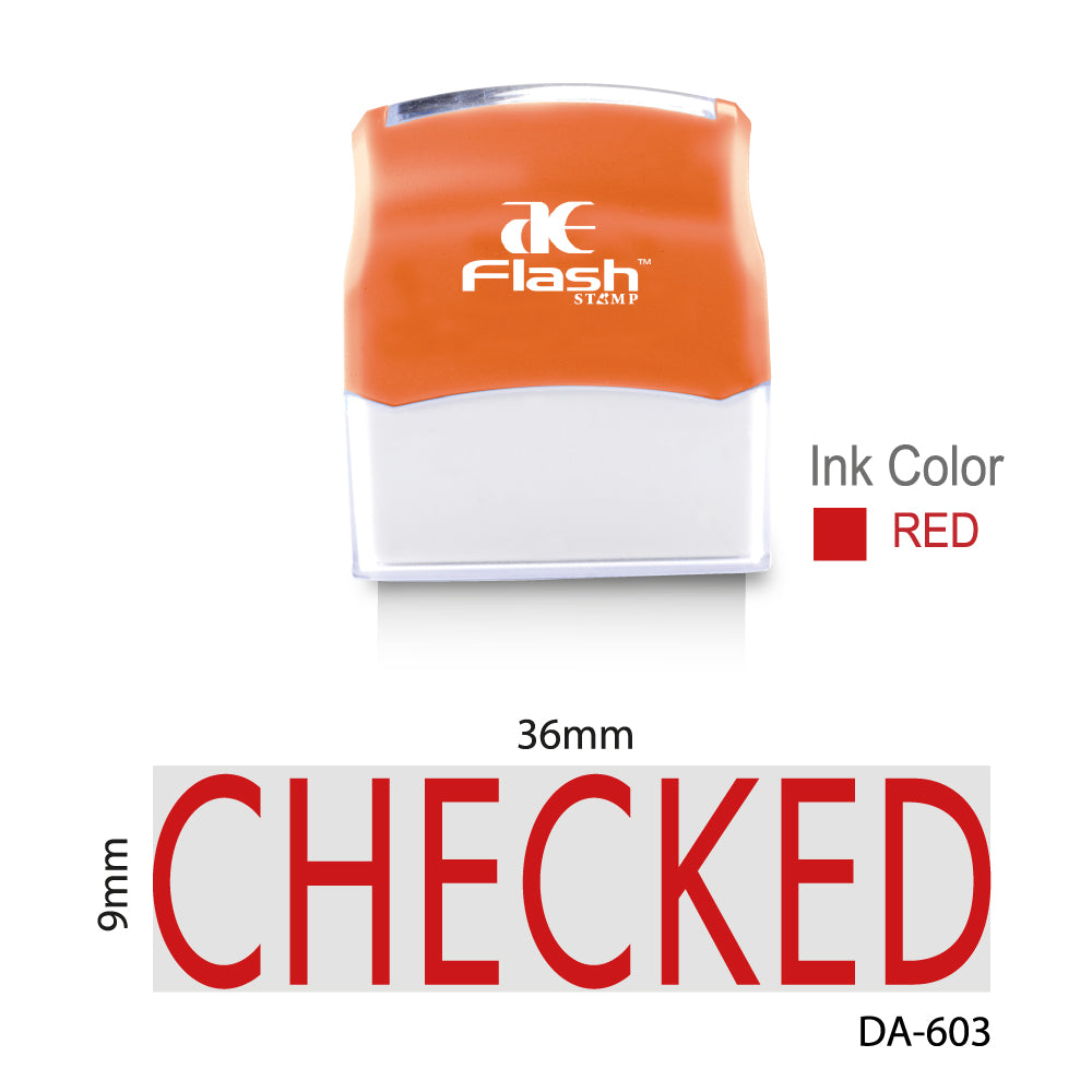AE Stock Stamp DA-603N Checked Default Title