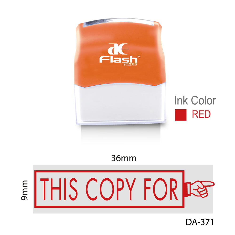 AE Stock Stamp DA-371N This Copy is For Default Title