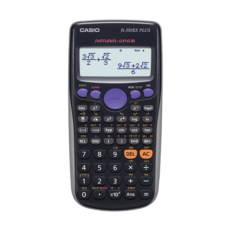 CASIO Calculator FX-350ES Plus Scientific Model Default Title
