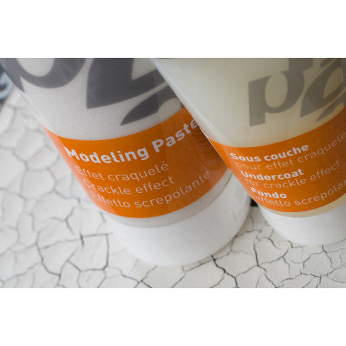 PEBEO Studio Acrylics Modeling Paste Set-Crackling