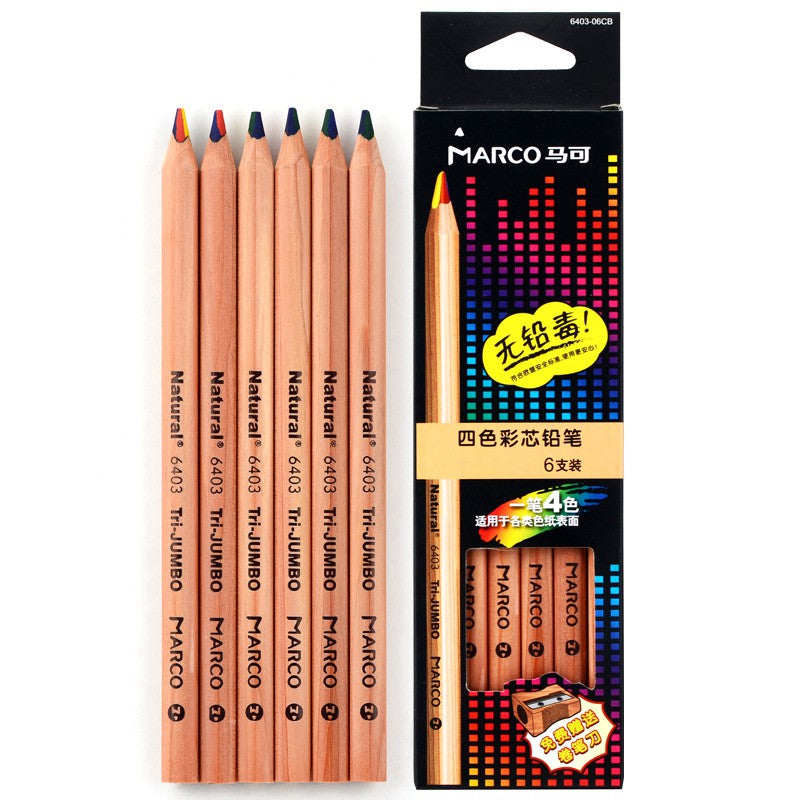 MARCO Rainbow Coloured Pencils 6403 6/set
