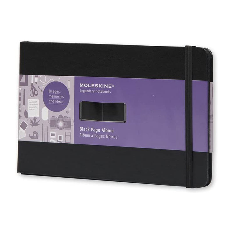 MOLESKINE Art Plus Black Page Album L Hard Black