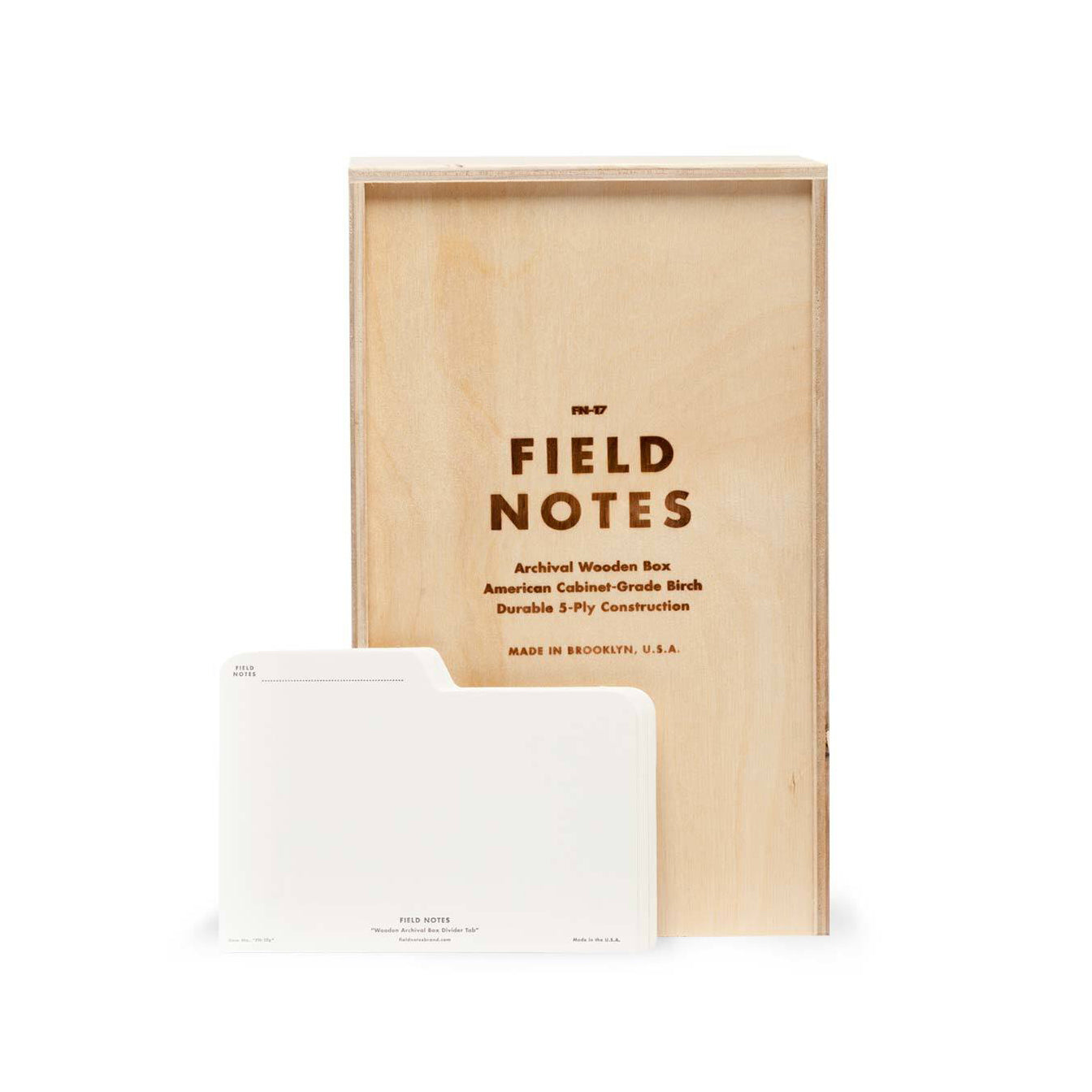 FIELD NOTES Archival Wooden Box FN-17 Default Title