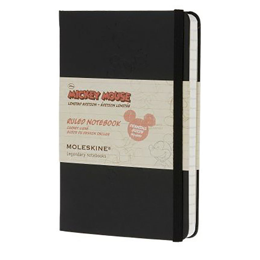 MOLESKINE LE Mickey L Plain Black