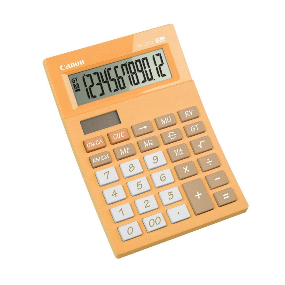 CANON Calculator 12D AS-120V Orange