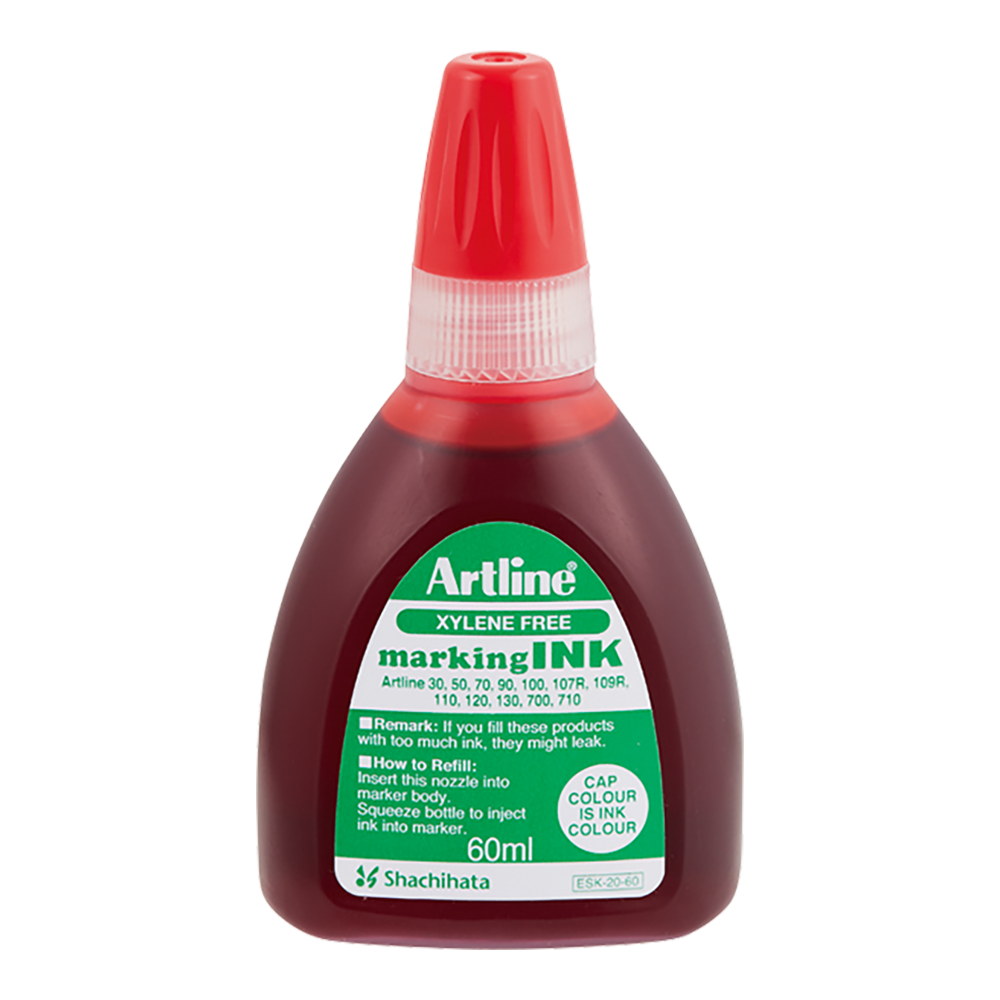 ARTLINE Marking Ink 60cc-Red