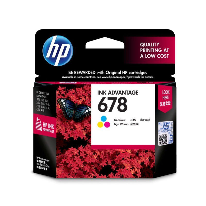 HP Ink Cartridge 678 Tri-Colour Default Title