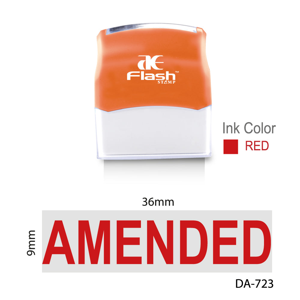 AE Stock Stamp DA-723 Amended Default Title