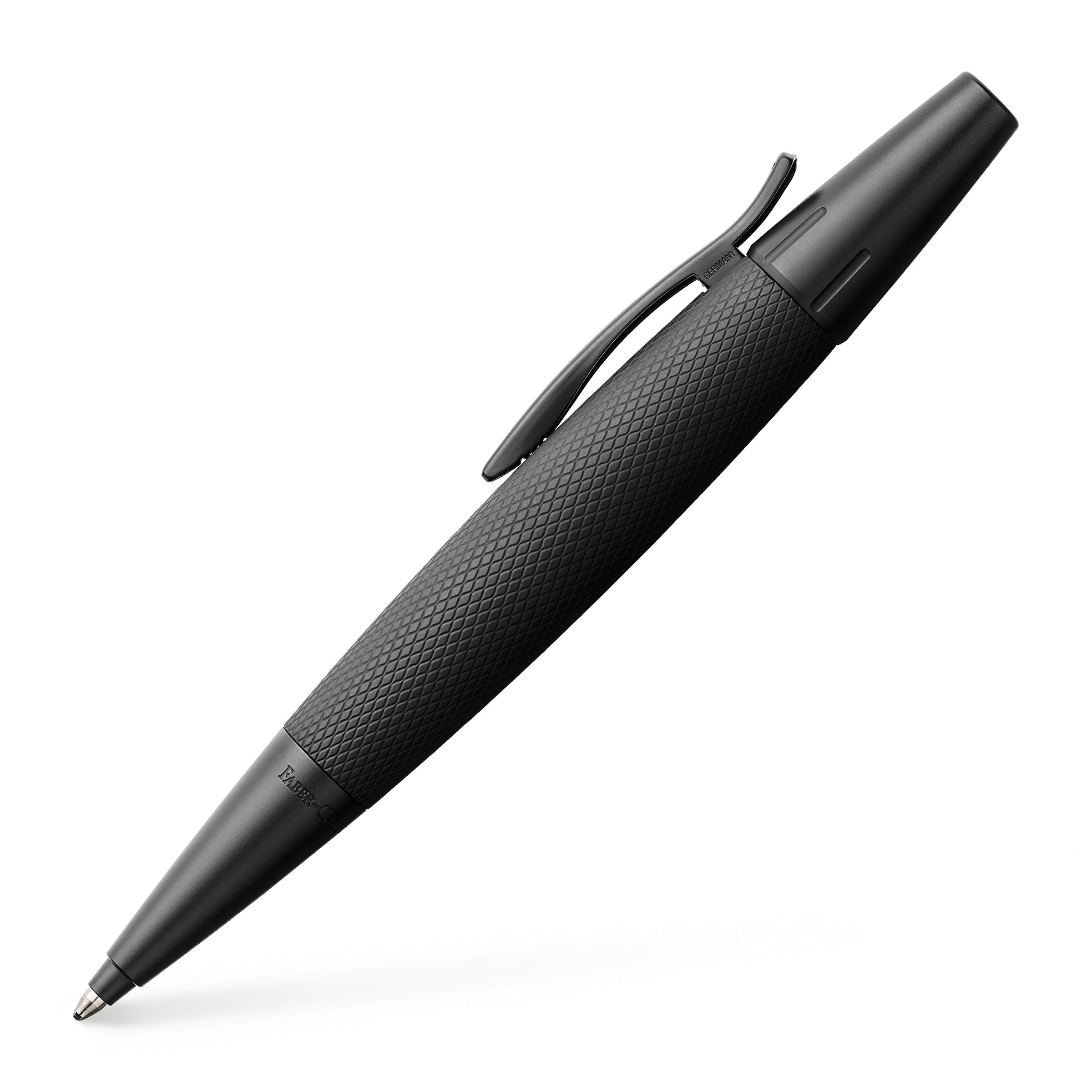 FABER-CASTELL DESIGN e-motion Pure Black Twist Ball Pen Default Title