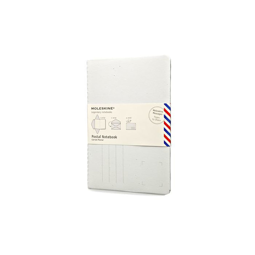 MOLESKINE Postal Notebook L Almond White
