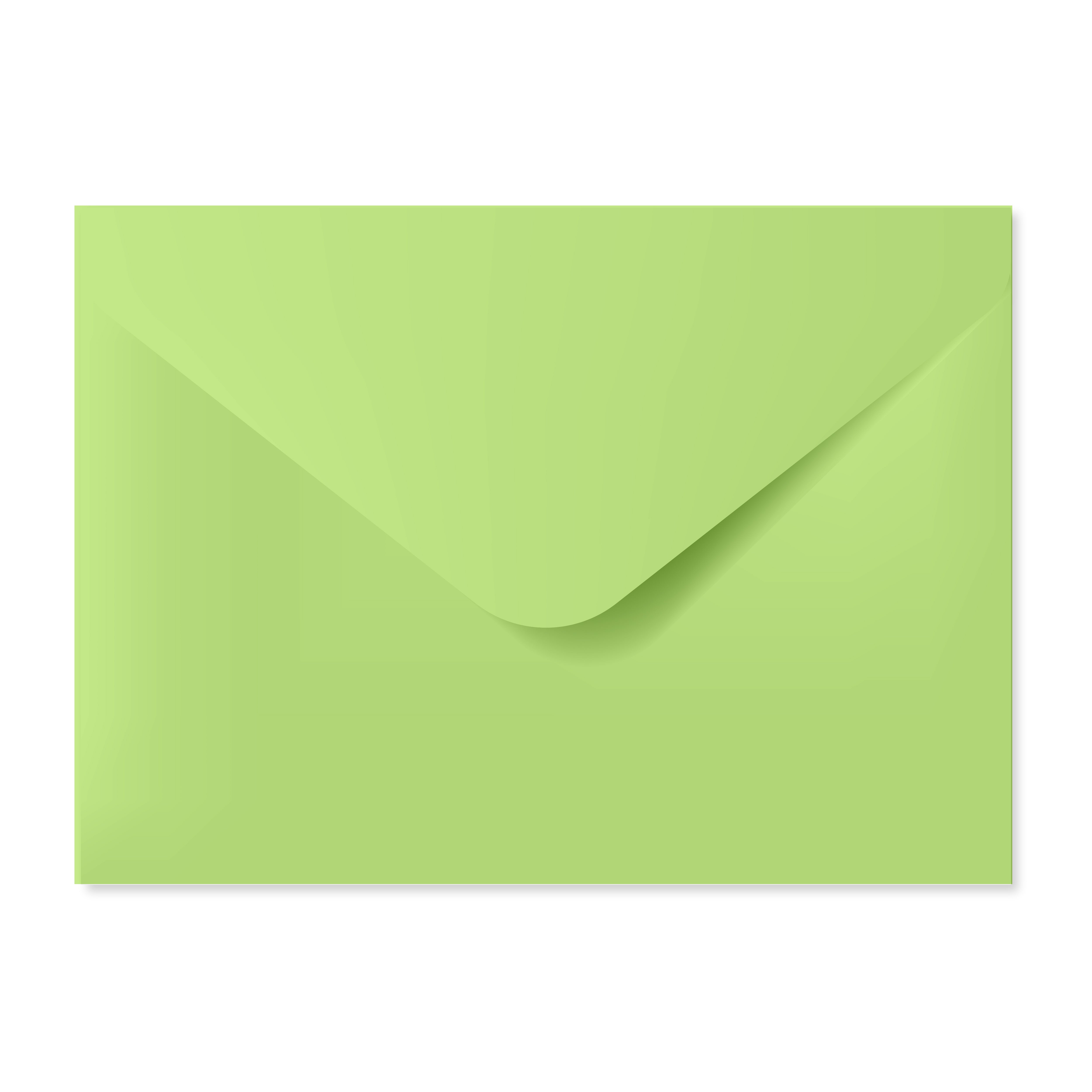 Kenzone Envelopes 120g 5.5"X7.75" 20s Yellow Green Default Title