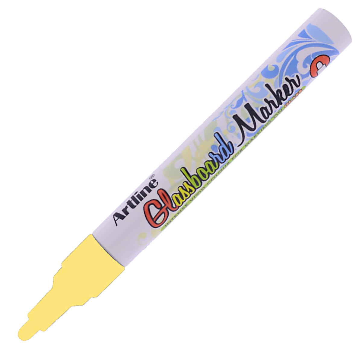 ARTLINE Glassboard Marker-Fluorescent Yellow