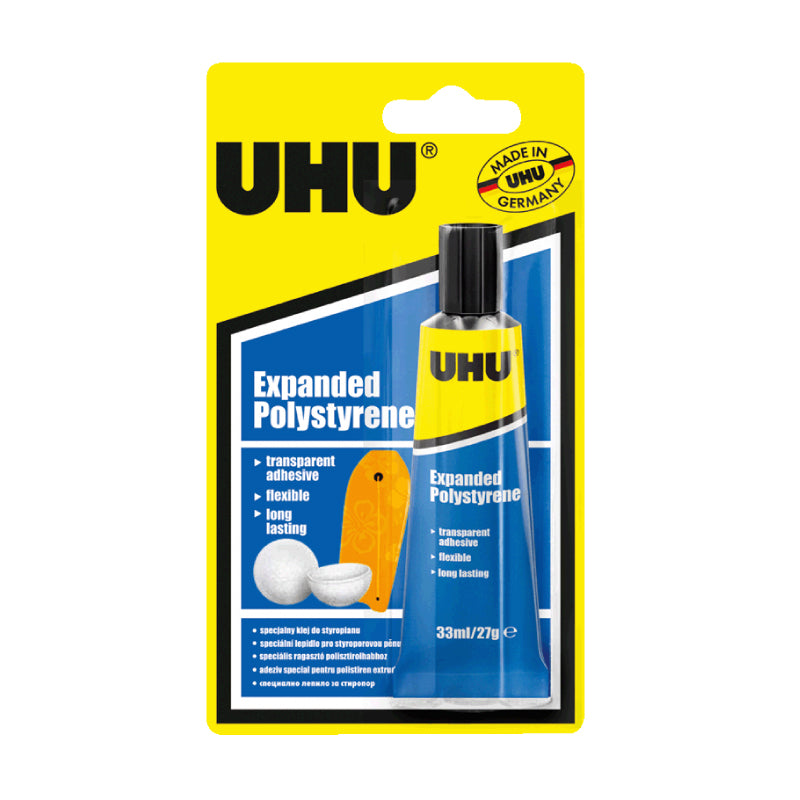 UHU Styrofoam/Expanded Polystrene 33ml 90037590