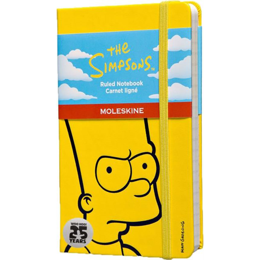 MOLESKINE LE The Simpsons P Ruled Yellow