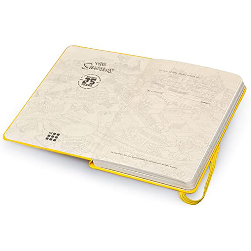 MOLESKINE LE The Simpsons P Ruled Yellow