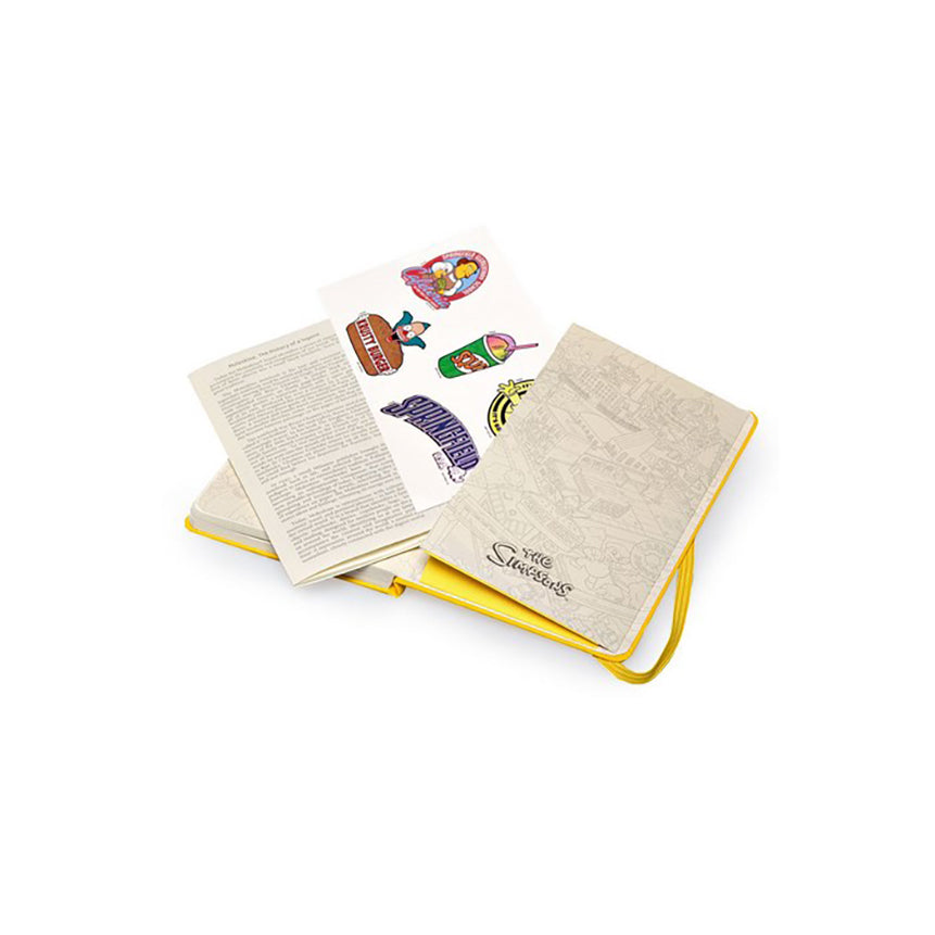 MOLESKINE LE The Simpsons P Ruled Yellow