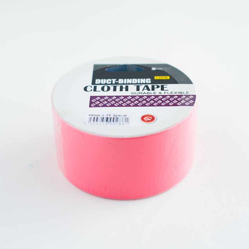 MAS Binding Tape 48mmx7Y Fluorescent Pink