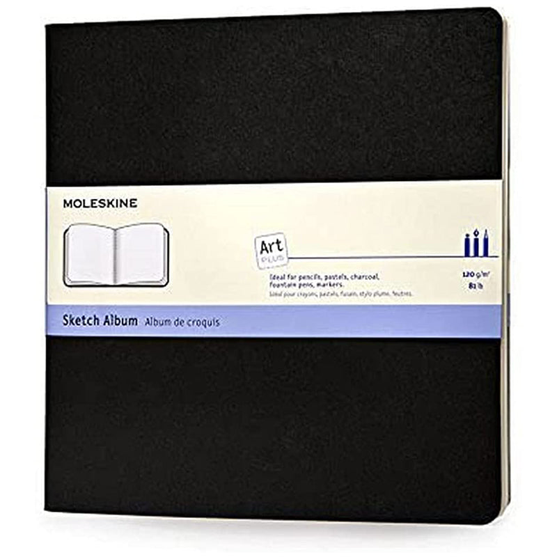 MOLESKINE Art Plus Sketch Album Square Soft Black