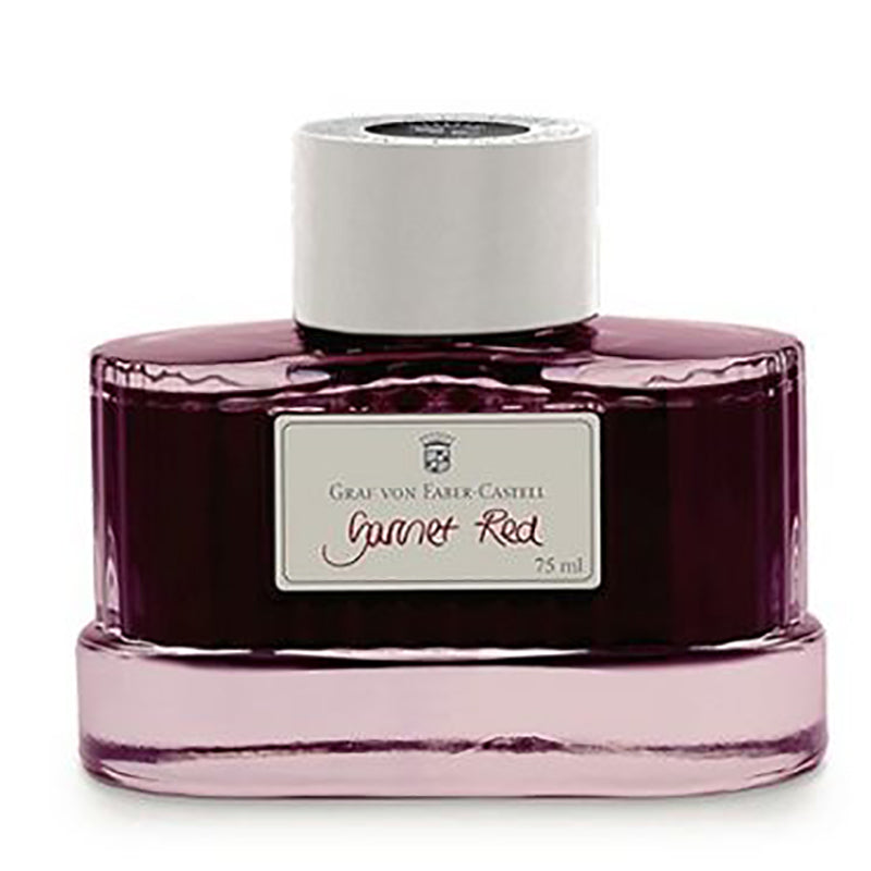 GRAF VON FABER CASTELL Ink Bottle 75ml Garnet Red