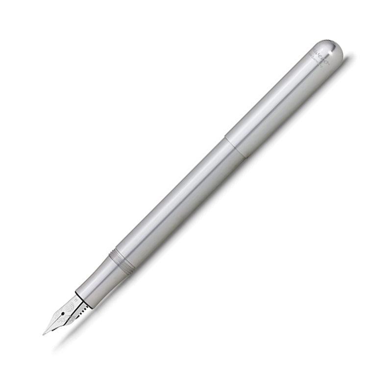KAWECO Liliput Aluminium Silver Fountain Pen-Fine Default Title