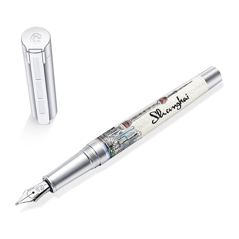 STAEDTLER Initium Corium Urbes Shanghai Fountain Pen-Fine