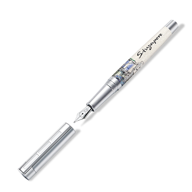 STAEDTLER Initium Corium Urbes Singapore Fountain Pen-Fine
