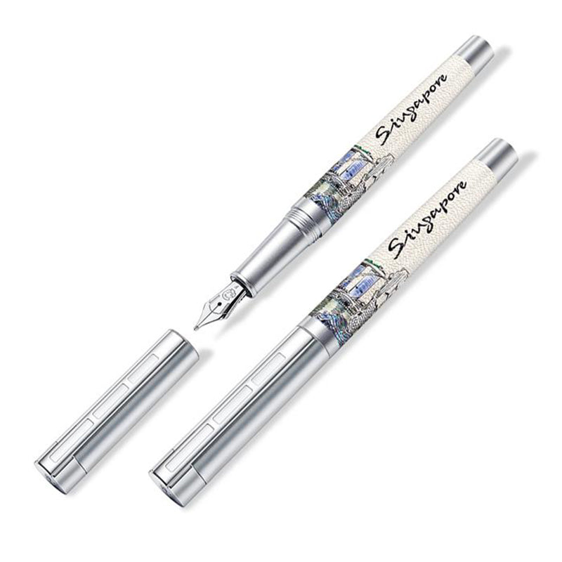 STAEDTLER Initium Corium Urbes Singapore Fountain Pen-Fine
