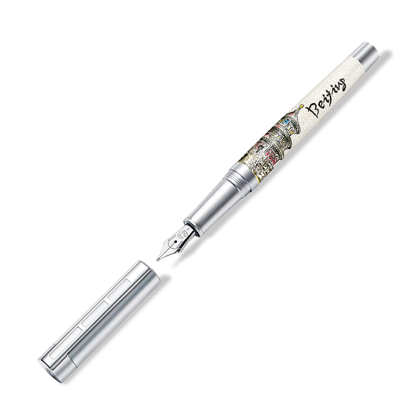 STAEDTLER Initium Corium Urbes Beijing Fountain Pen-Medium