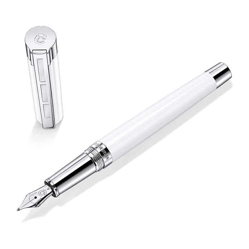 STAEDTLER Initium Resina White Fountain Pen-Medium