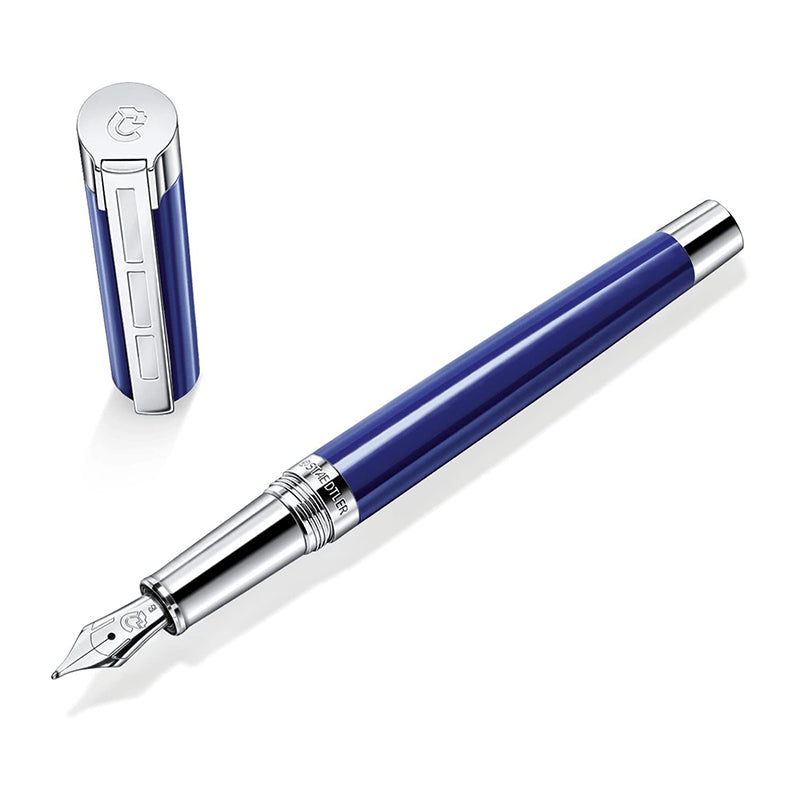 STAEDTLER Initium Resina Blue Fountain Pen-Broad