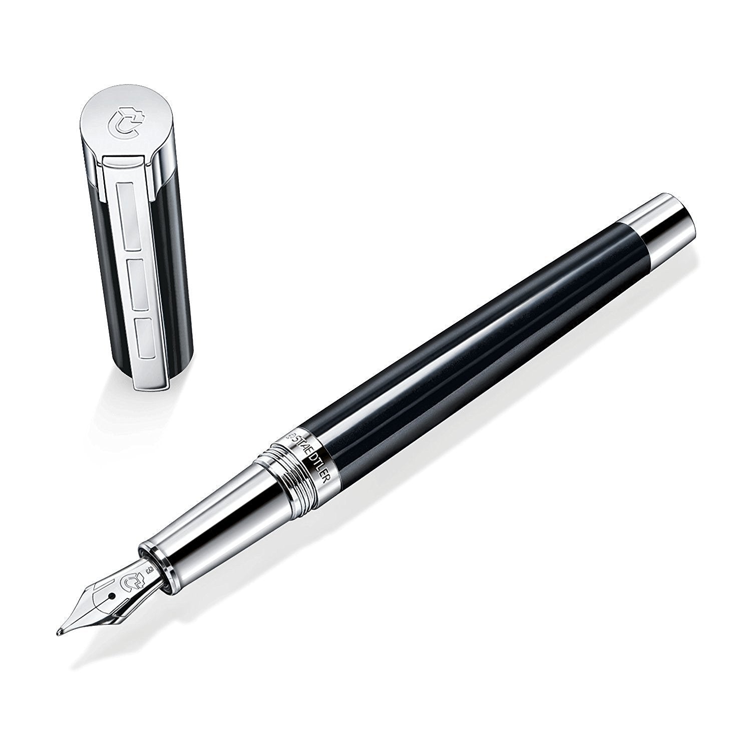 STAEDTLER Initium Resina Black Fountain Pen-Medium