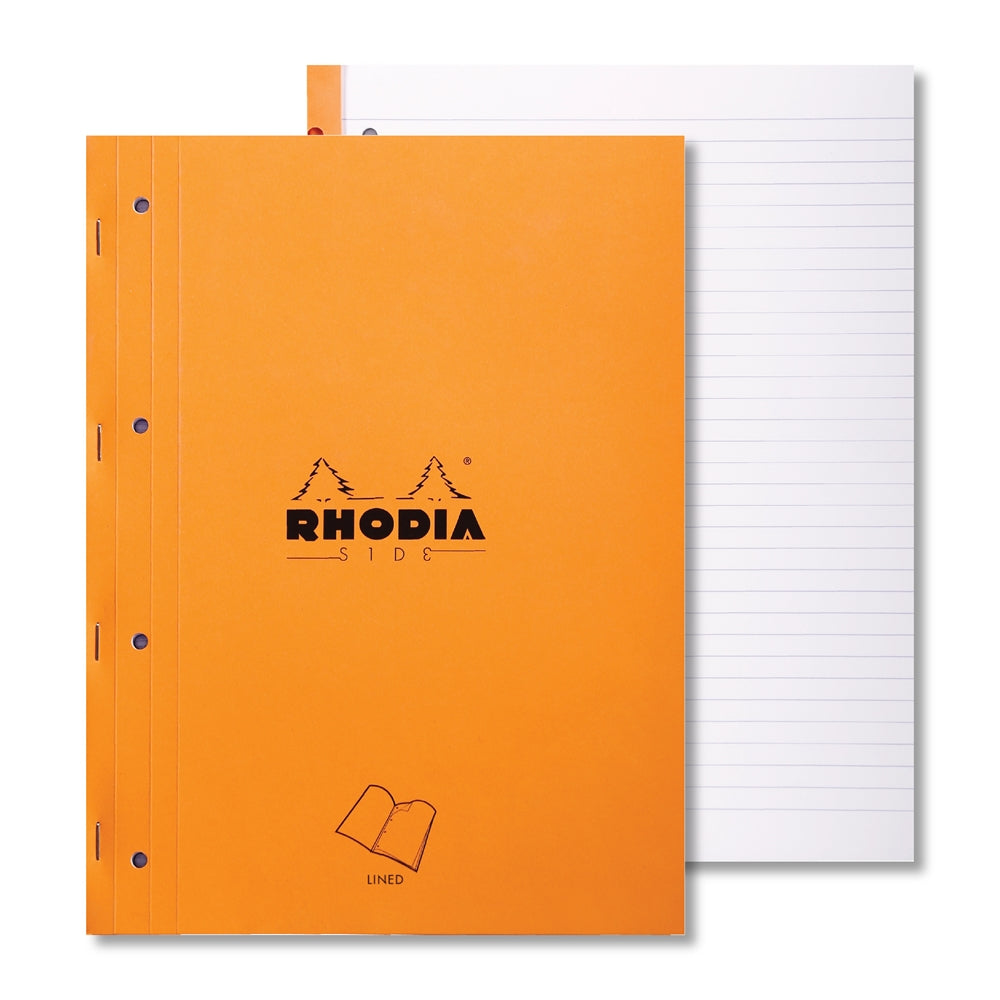 RHODIA Basics Side Pad A4 223x297mm Lined Orange Default Title