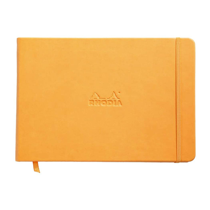RHODIA Boutique Webnotebook A5 L Plain Orange Default Title
