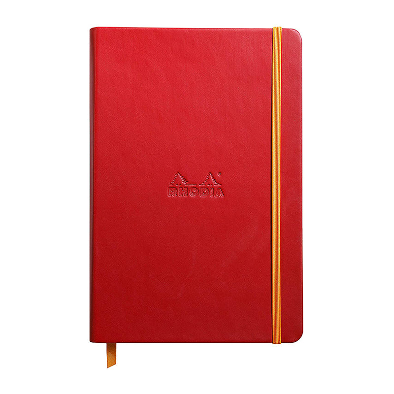 RHODIArama Webnotebook A5 Ivory Lined Hardcover-Poppy Default Title