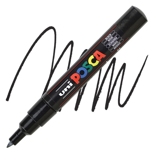 UNI POSCA Marker Extra Fine 0.7mm Black
