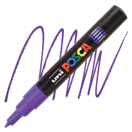 UNI POSCA Marker Extra Fine 0.7mm Violet