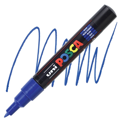 UNI POSCA Marker Extra Fine 0.7mm Blue
